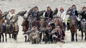 Die Jagd mit Greifvögeln ist in der Mongolei weit verbreitet. © 2018 (Burkhard Vorländer)